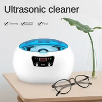 600ml Ultrasonic Cleaner Bath Timer for Jewelry Parts Glasses Manicure Stones Cutters Dental Razor Brush Ultrasound Sonic