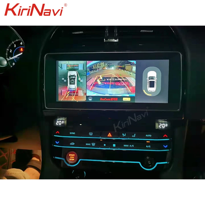 KiriNavi 10.25" Android For Jaguar XE XF XFL 2016-2019 Auto Radio Automotivo Head Unit Car Dvd Player GPS Navigation Stereo |