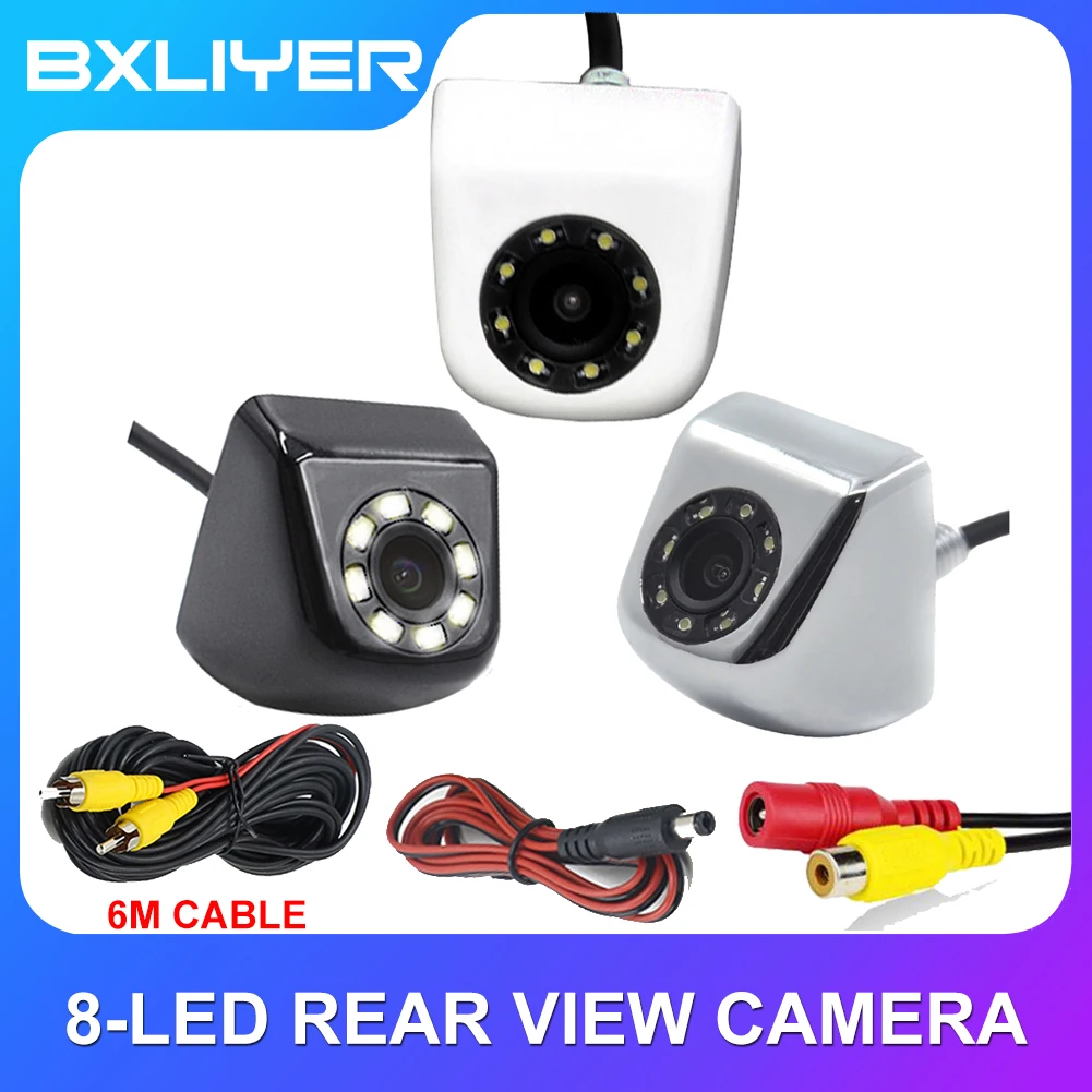 NEW Car Rear View Camera HD Rear View Video Vehicle Camera Backup Reverse Camera 8 LED Night Vision Parking Camera Wide Angle NEW Car Rear View Camera HD Rear View Video Vehicle Camera Backup Reverse Camera 8 LED Night Vision Parking Camera Wide Angle