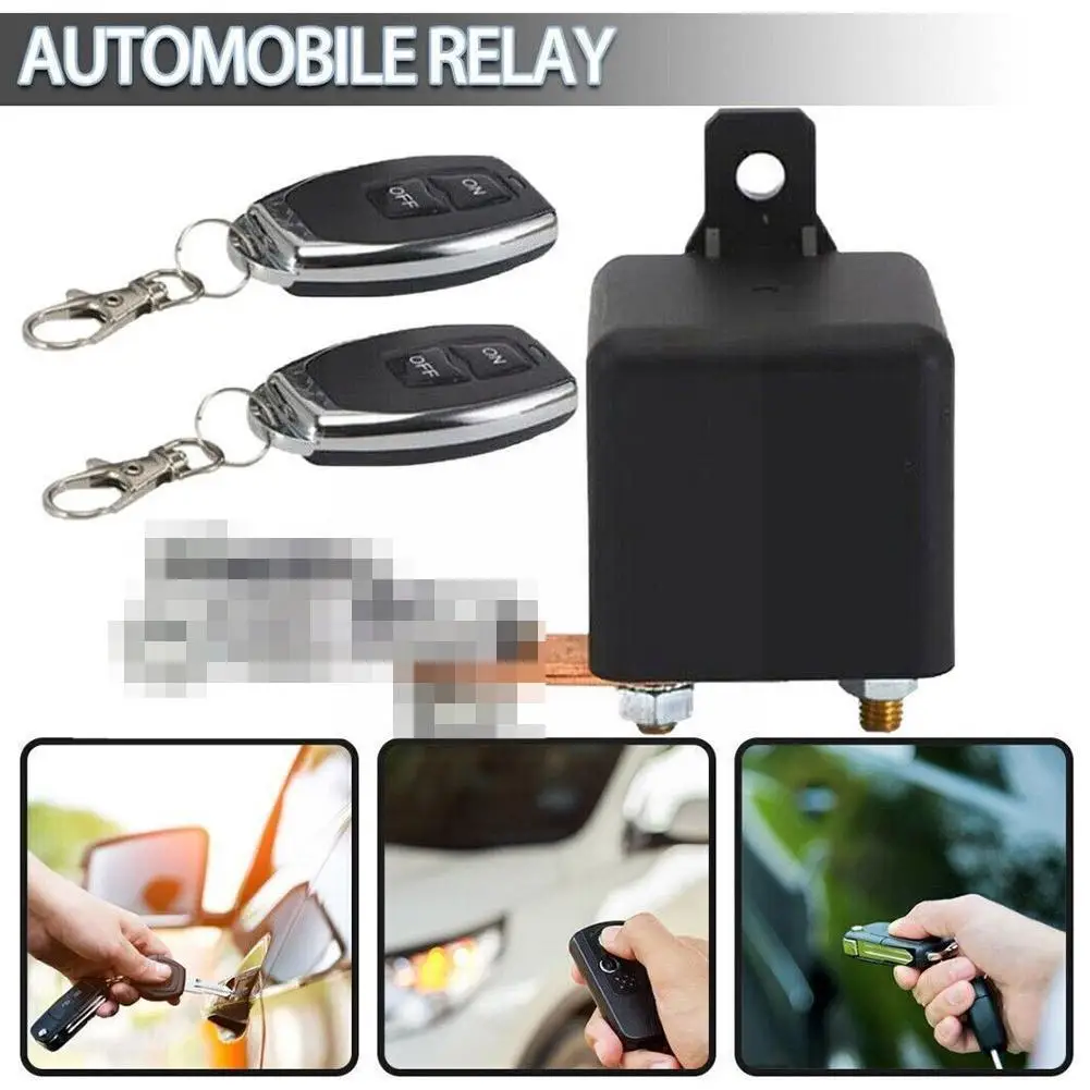 

Универсальный переключатель аккумулятора L9w3, 12 В, 120 А, встроенное Беспроводное управление, выключатели с дистанционным управлением