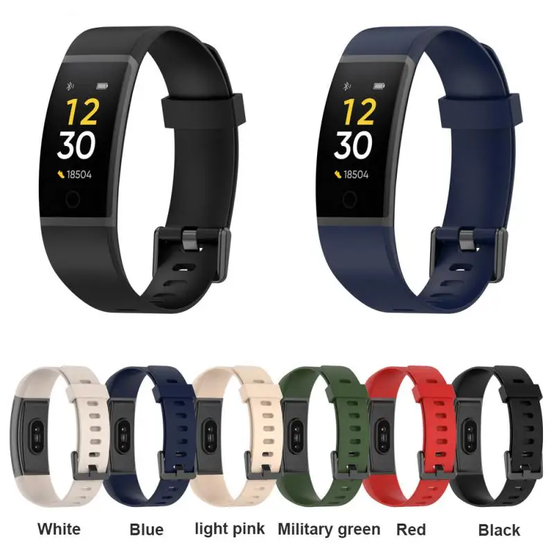 

Smart Bracelet Smartband Accessories For Realme Watch Official Watch Strap Wristband Replacement Wriststrap Silicone Watchband