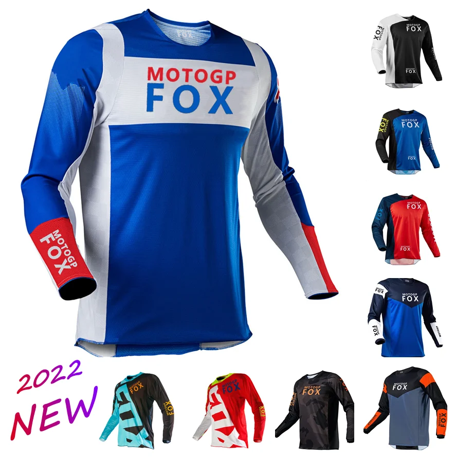 

New Summer High Quality T-Shirt AM All Terrain High Quality Short Sleeve New Motogpfox 180/360 Casual Cycling Wear