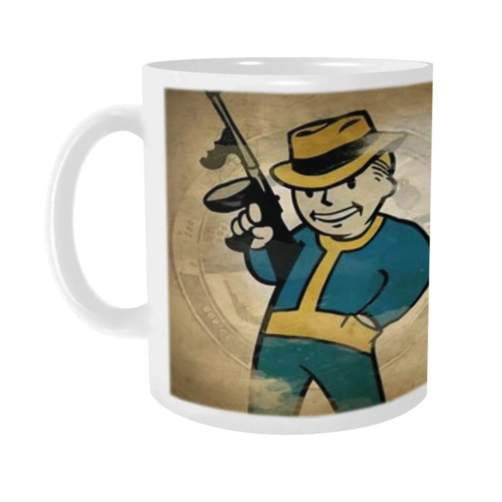 S-Shelter Games F-FalloutS Керамические кофейные кружки Чашка для чая Чашки молока Подарки