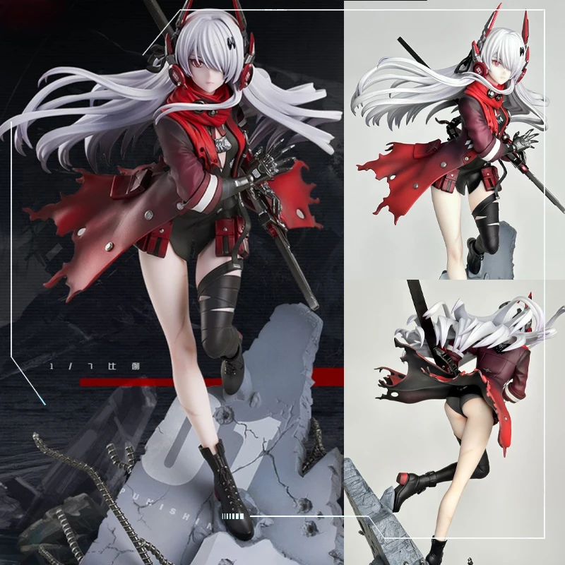 

Экшн-фигурка из ПВХ, 30 см, серый ворон, Lucia 1/7, малиновая бездна, статуя гейма, Коллекционная модель для взрослых, кукла, подарки