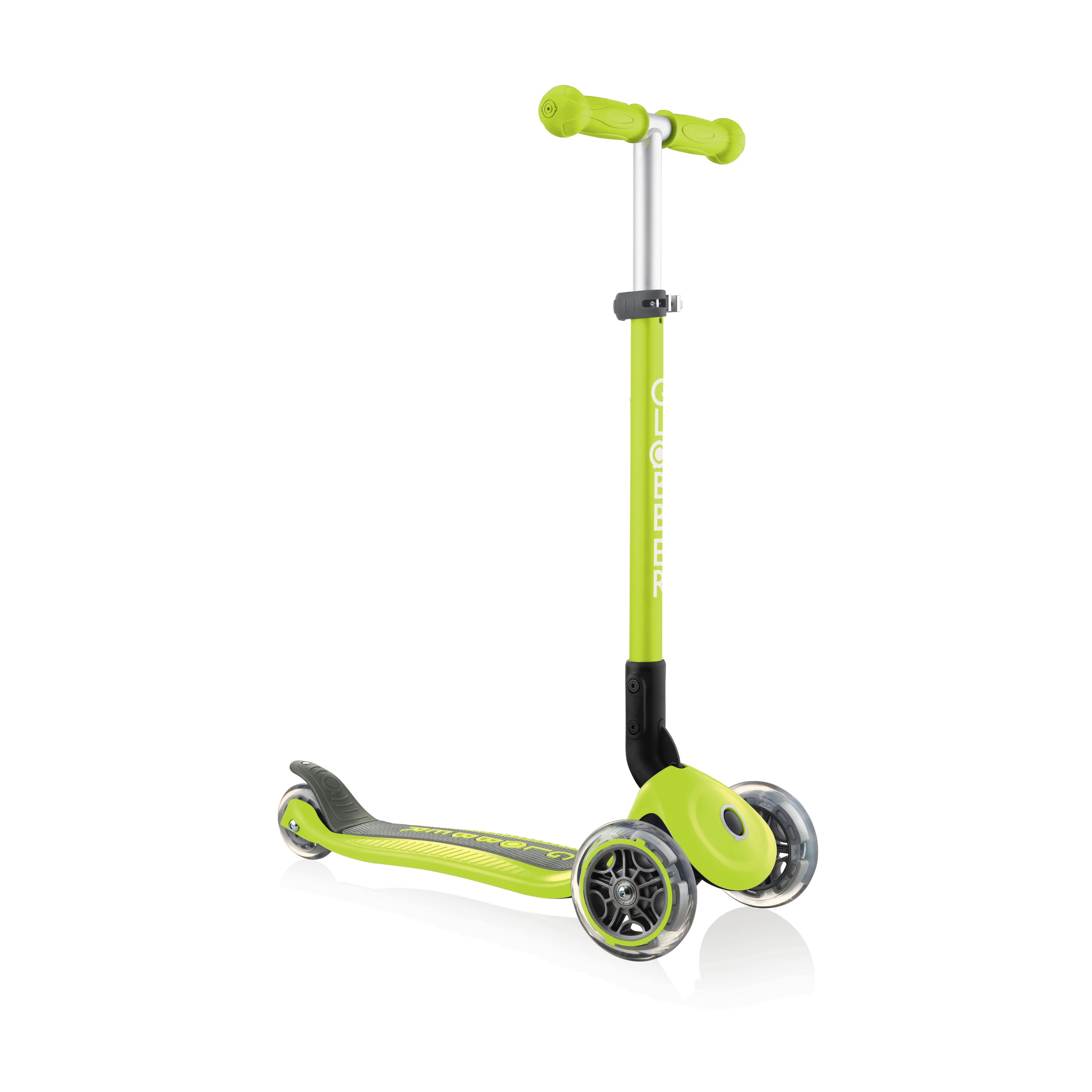 -  Foldable Scooter, Lime Green