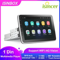 universal 1 din car multimedia player 9 10inch touch screen autoradio stereo video gps wifi auto radio android video player