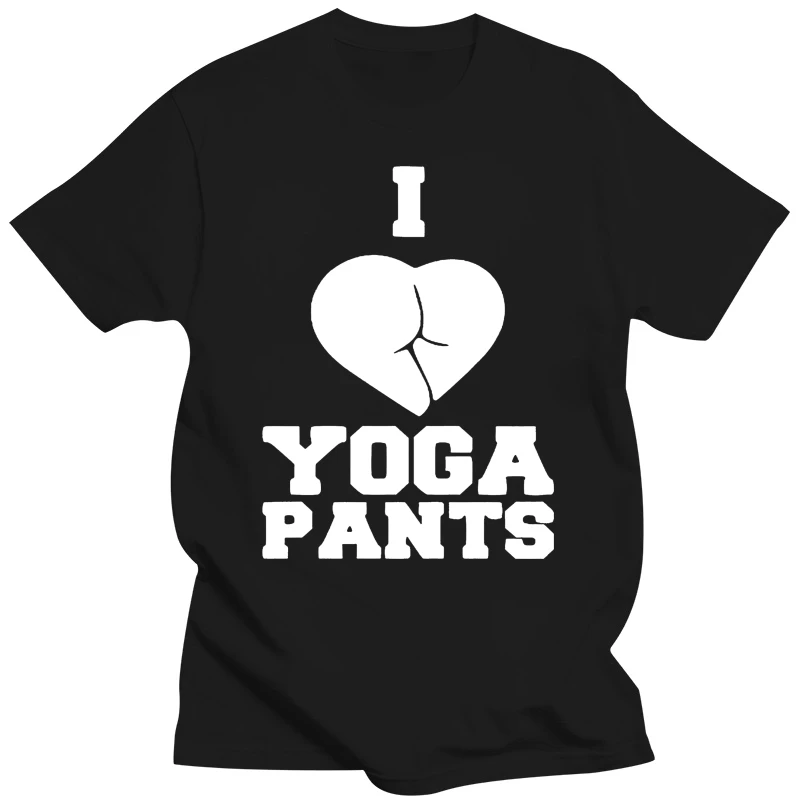 

I Love Heart Yoga Pants White Logo T Shirt Love Adult Humor Funny Joke Merch Tee Classic Unique Tee Shirt