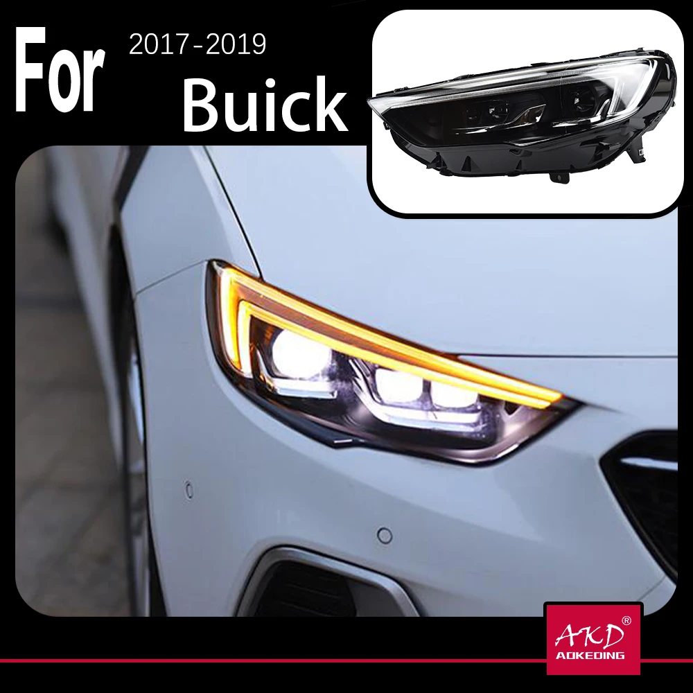AKD товары для моделей автомобилей Opel Buick Regal 2017 2018 2019 передняя светодиодная фара