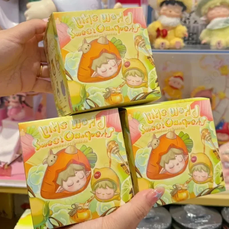 Фото Heyone Mimi Little World Sweet Conquests Series: Сквиши-игрушки в закрытой упаковке, антистресс, расслабляющие игрушки, милые фигурки персонажей, подарок для игр №5
