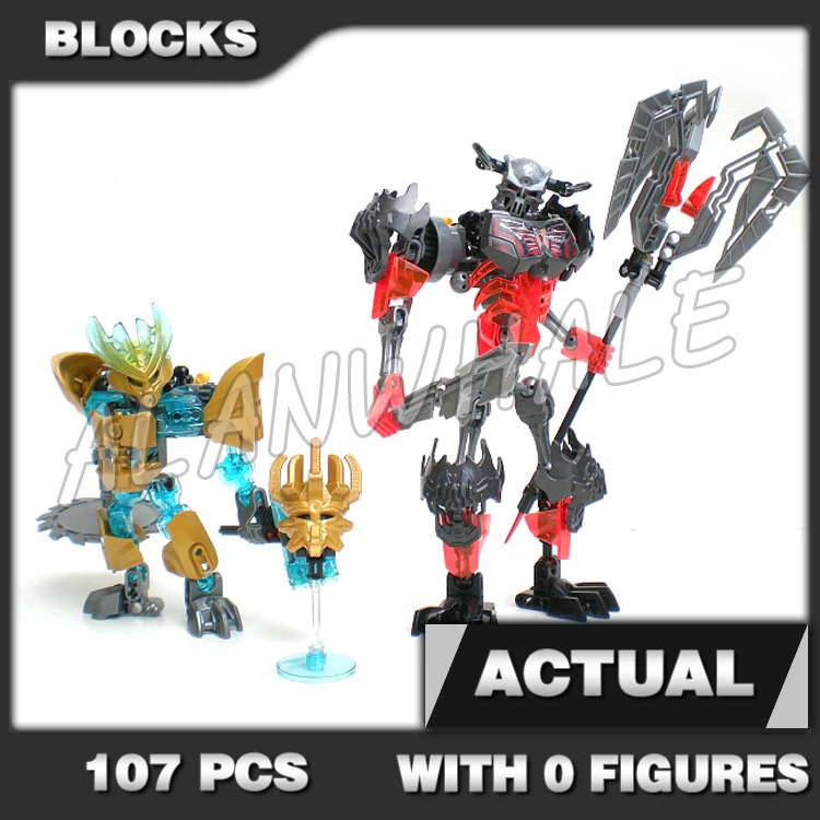 

Набор строительных блоков Bionicle, 107 шт., защита от измельчения черепа, Боевая рукоятка, функция 10689, совместим с моделями