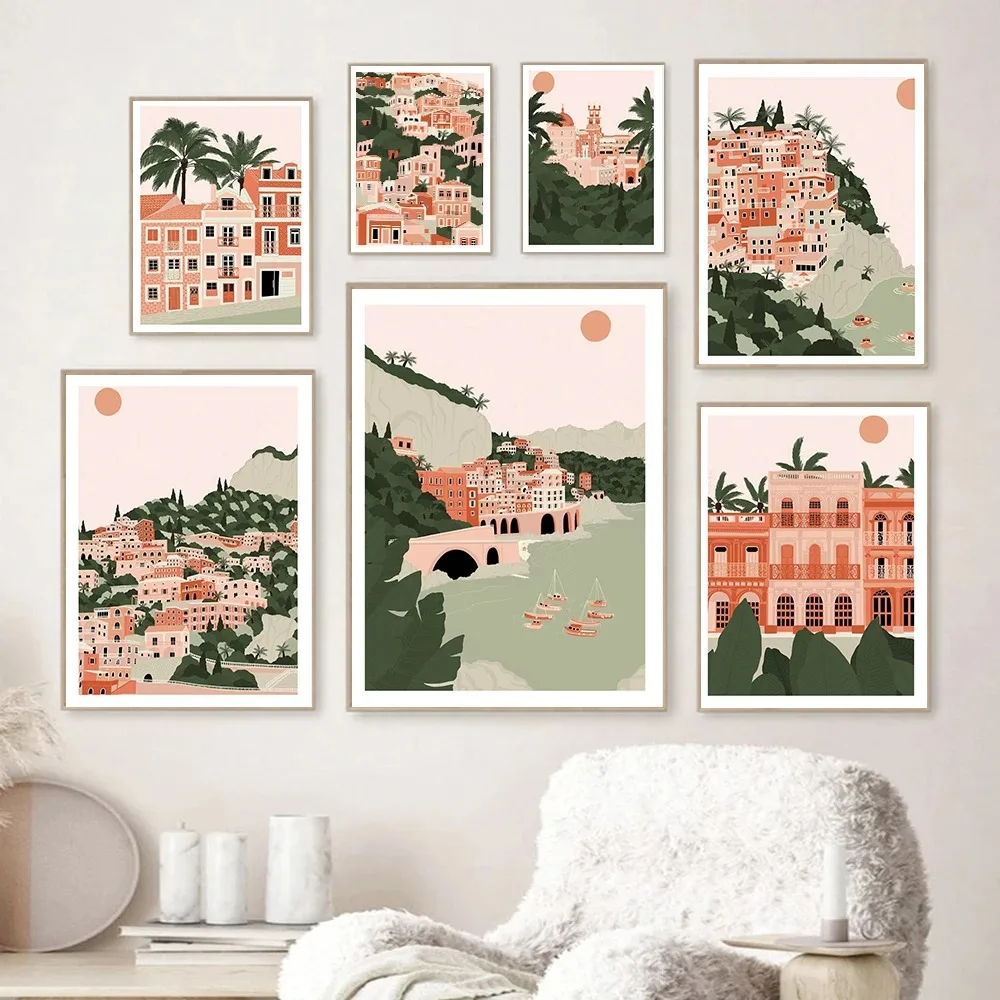 Настенный постер в стиле бохо