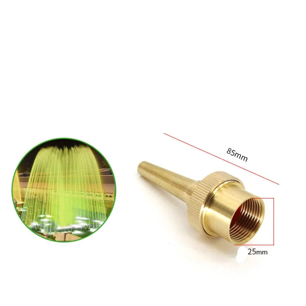 

Латунные струйные прямые насадки для фонтана 1/2", 3/4", 1"