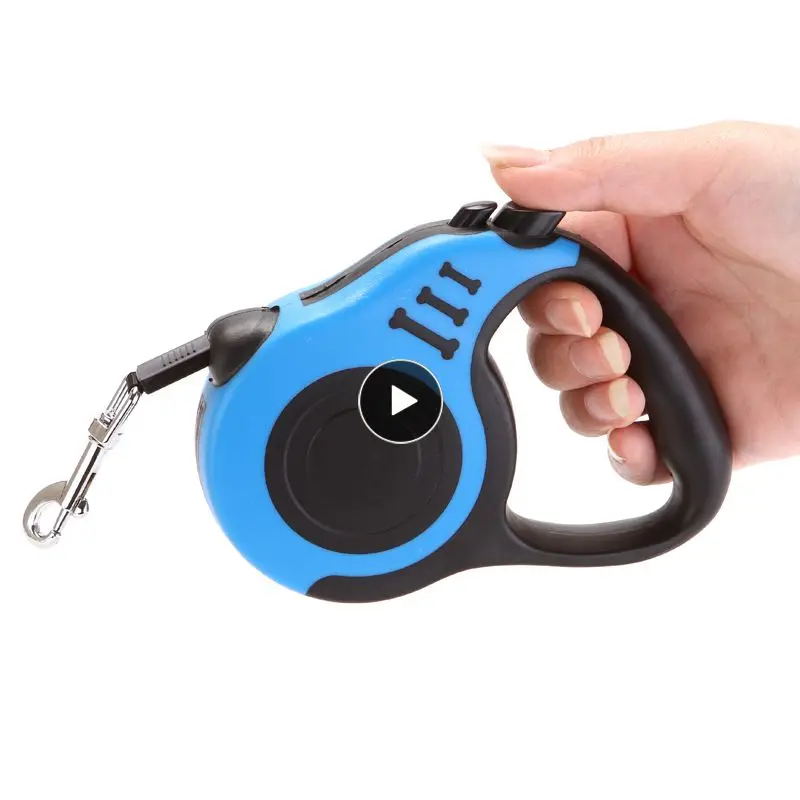 

/5m Durable Dog Leash Automatic Retractable Nylon Cat Lead Extension Puppy Walking Running Lead Roulette For Pet Accessories