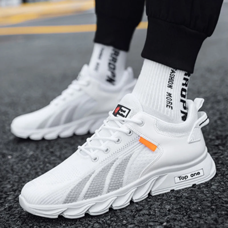 

Shoes for Men 2022 Breathable Mesh Comfortable Waterproof Men Shoes Plus Size Winter Sneakers Platform Shoes Zapatillas Hombre