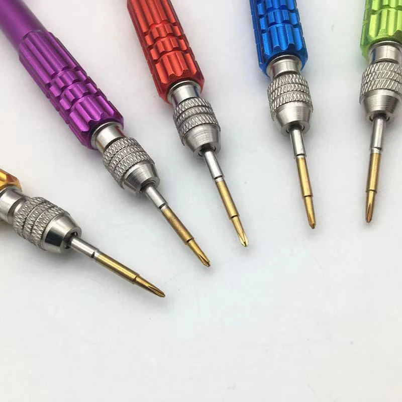 Brand New 5 In 1 Screwdriver Set Multifunctional Cell Phone Watch Dismantling Tools Glasses Screwdriver Precision Instruments