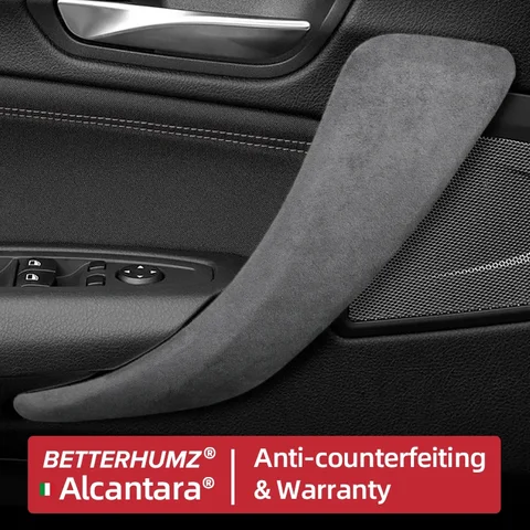 Накладки на ручки дверей BMW F20 F21 F22 F23 из алькантары