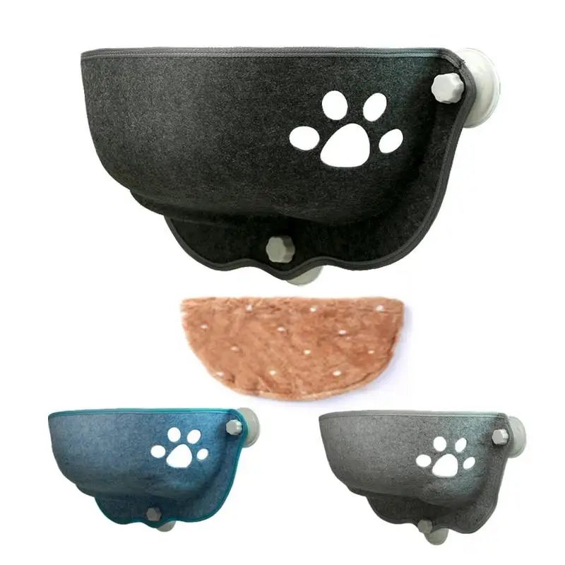 Washable Windows Seat Mount Comfortable Pet Bed Shelf Seat Beds