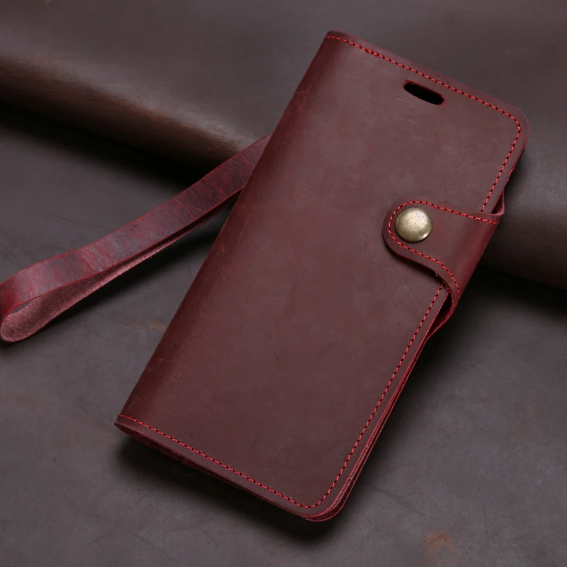 

For VIVOIQOO9 Leather Phone Case New Crazy Horse Leather Wallet Hot Sale Fit 8 7 X70 60 50 27 Pro ProPlus T S12 Series