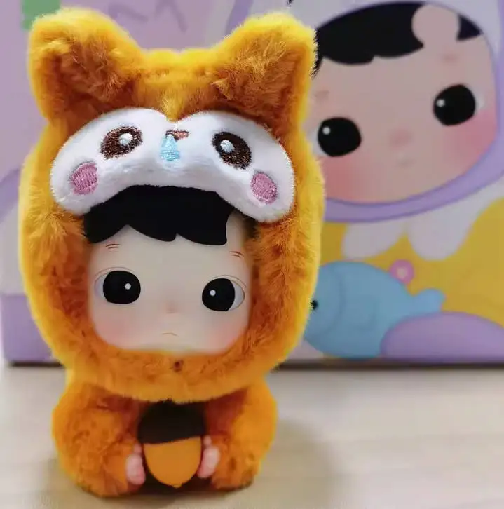 Фото Подлинная Hacipupu Animal Snuggle with You Series Mystery Blind Box, экшн-фигурка, виниловые куклы, коллекция Mystery Box, игрушки-сюрпризы №4