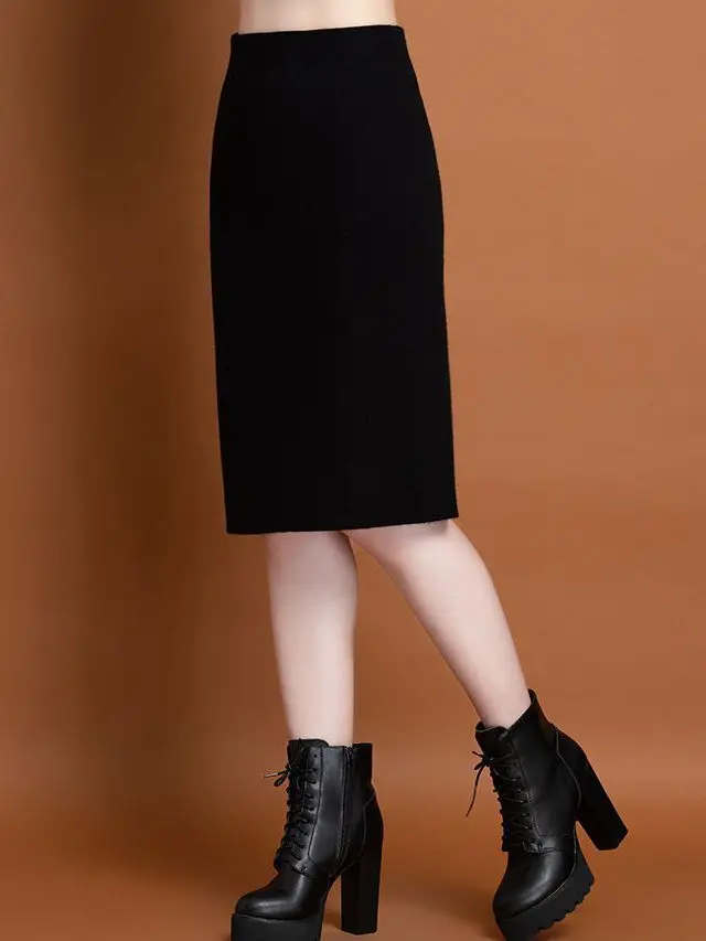 Элегантный вязаный костюм винтажный комплект из 2 предметов женская одежда