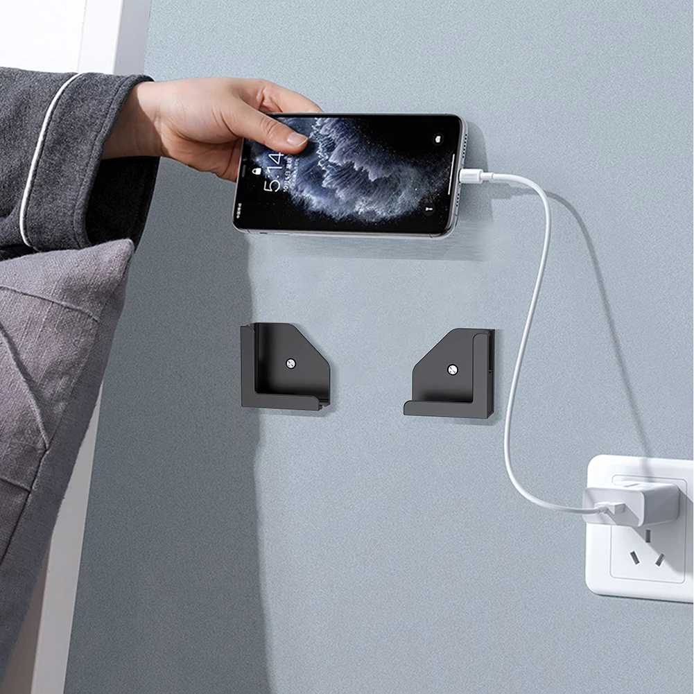 2 набора держатель для телефона планшета Подставка зарядки с помощью клея или