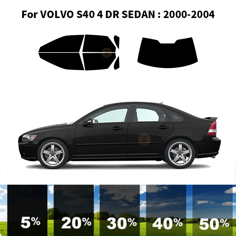 

Нанокерамическая Автомобильная УФ-пленка Precut для окон, автомобильная пленка для окон для VOLVO S40 4 DR SEDAN 2000-2004