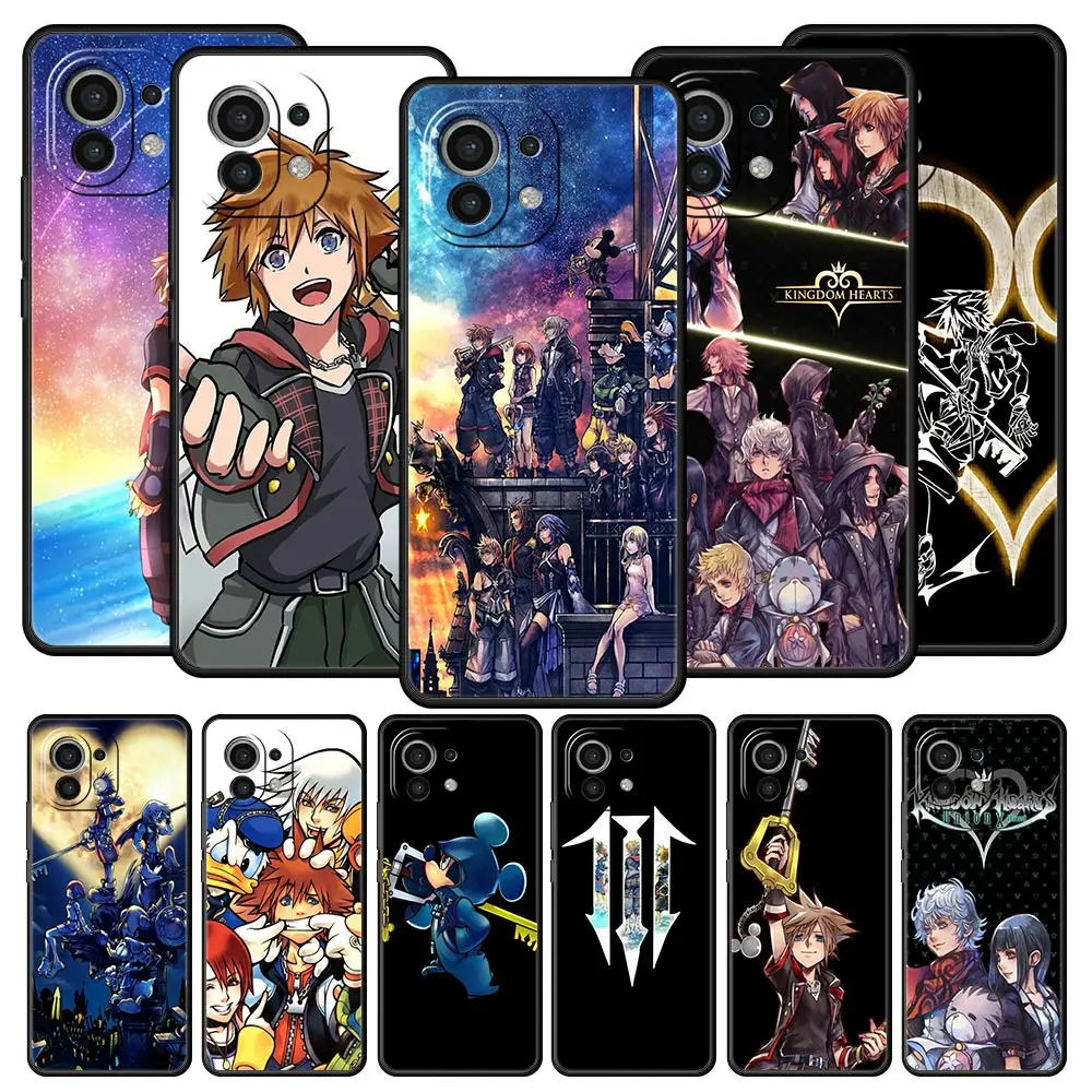 

Kingdom Hearts Anime Phone Case For Xiaomi Mi Poco X4 X3 NFC M3 F3 M4 12 11 Ultra 11X 11T 11i Note 10 Lite 10T Pro 5G 9T Cover