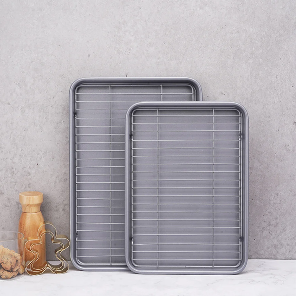 Стойка для жарки сковорода гриль бройлер небольшой тостер сковороды и противни