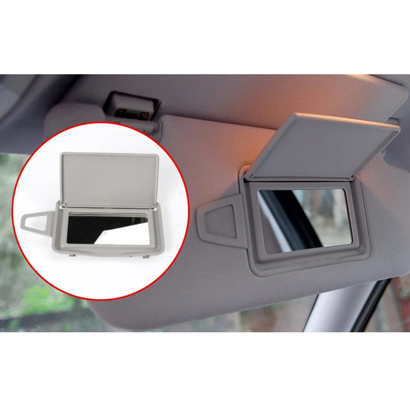 

Car Sun Shade Visor Makeup Cosmetic Mirror Cover Multiple Colors for Mercedes Benz E Class W211 Auto Accessories 2003-2008