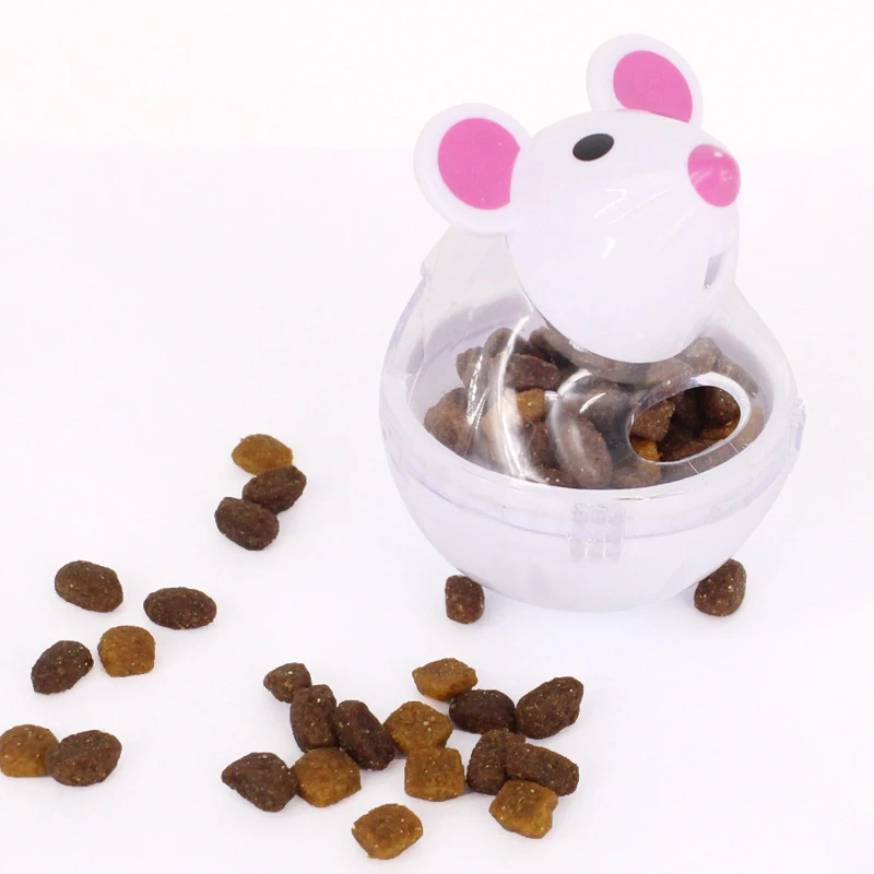 Неваляшка-Кормушка для утечки еды милые маленькие игрушки-мышки Интерактивная
