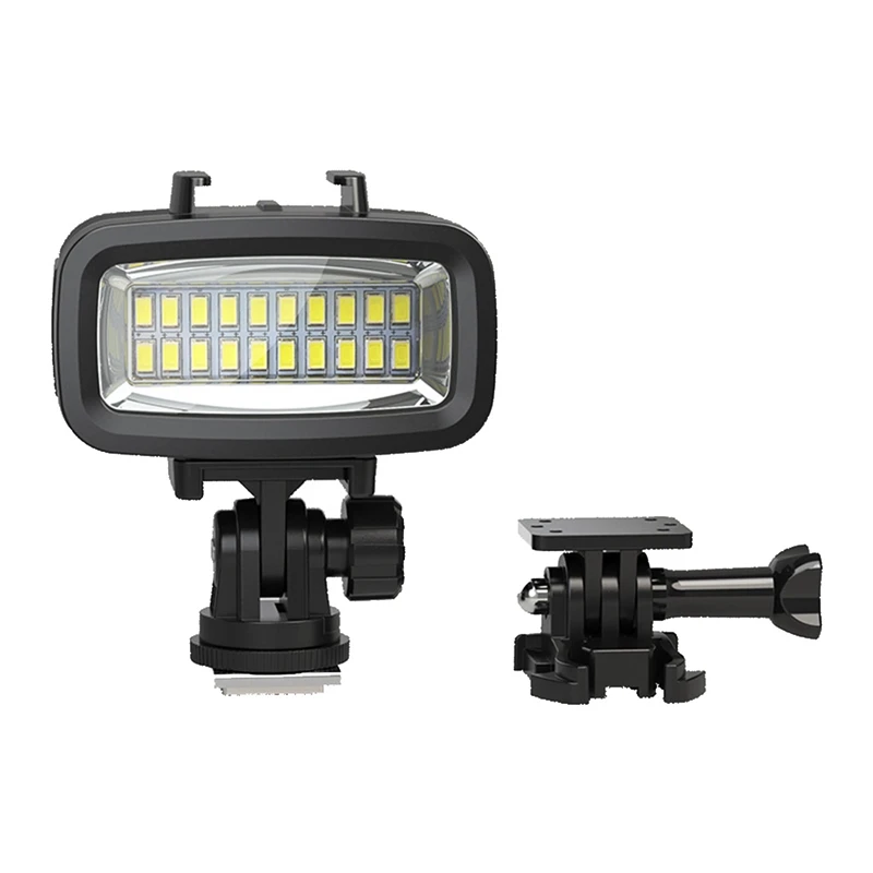 

40M Waterproof Underwater Diving Fill Light For Gopro Hero 10 9 8 / SLR Mirrorless Camera