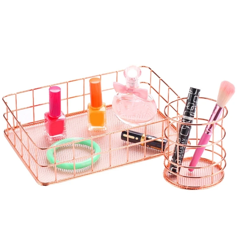 

Iron Cosmetic Jewelry Storage Rack Metal Makeup Jewelry Display Bracket