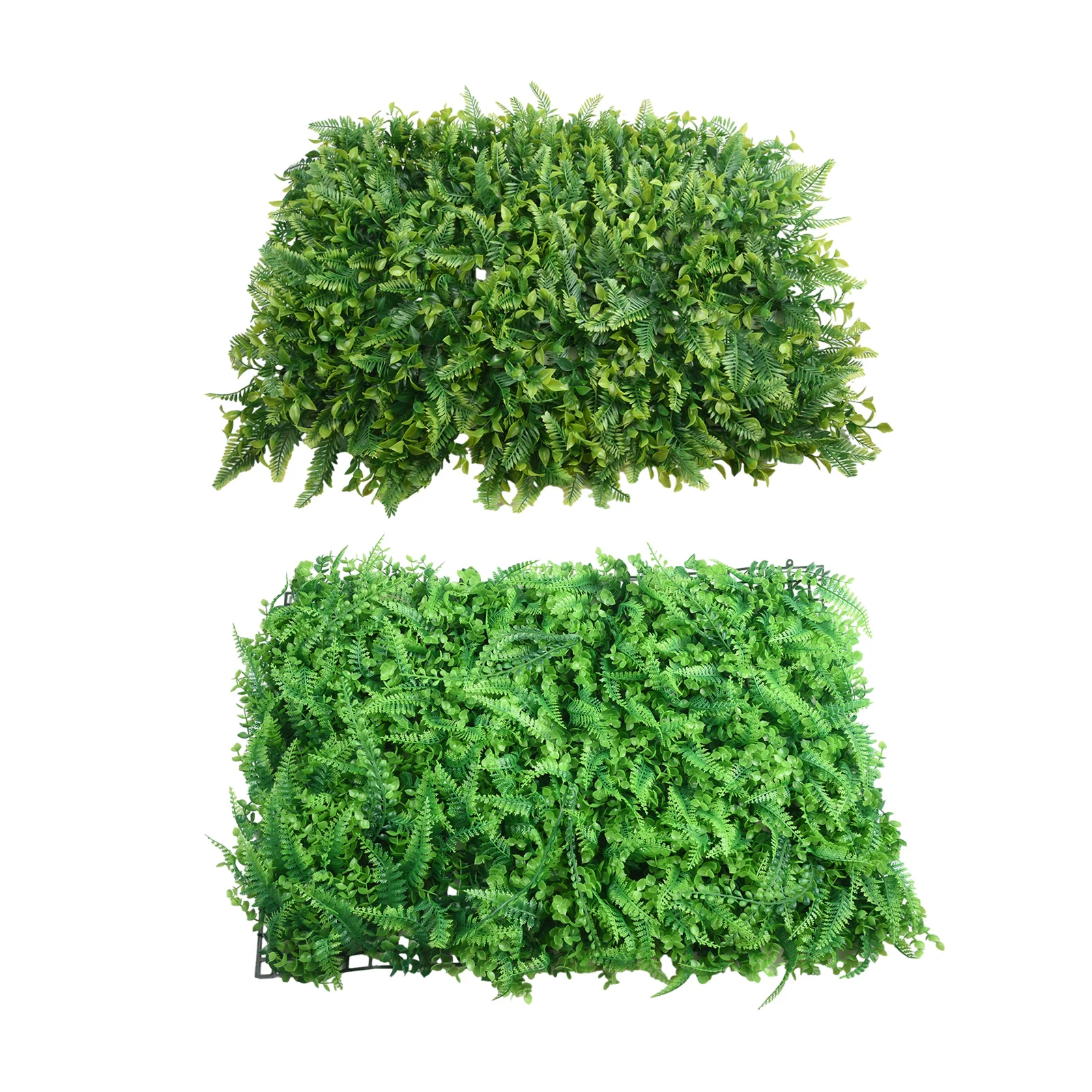 

40*60/50*50CM Artificial Green Grass Plastic Lawn Fake Grass Plant Wall Panel Backdrop Wall Decor Privacy Hedge Screen Decor