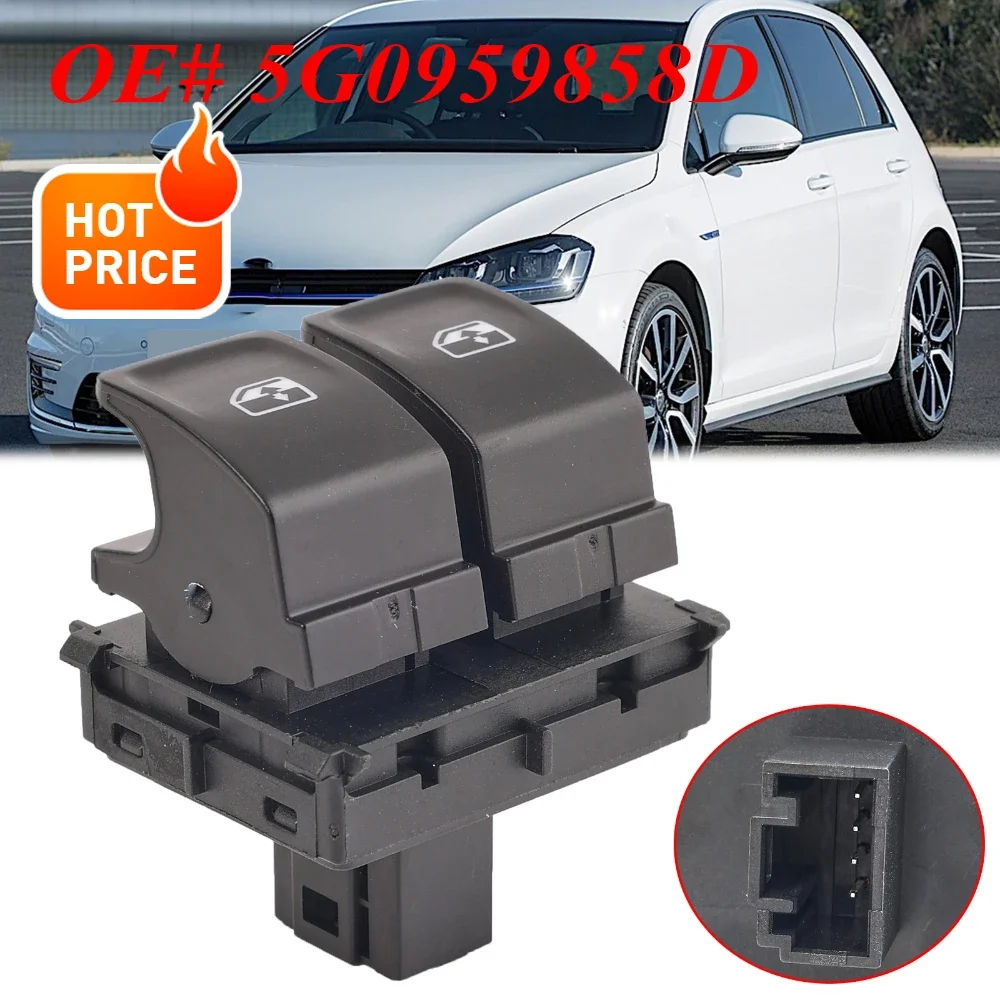 Автомобильный переключатель стеклоподъемника кнопка управления для Skoda Scala VW Passat