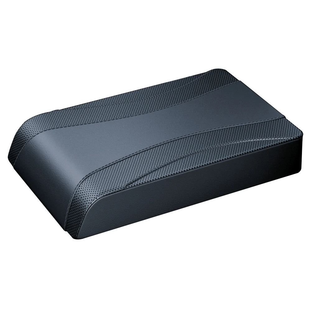 Автомобильный Регулируемый Автоматический Подлокотник-органайзер Кожаная