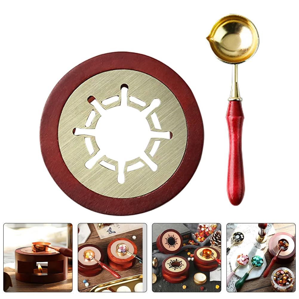 

1 Set Wax Melting Stove Sealing Wax Warmer Wax Melting Stove Wax Stove Lacquer Melting Furnace Sealing Wax Furnace