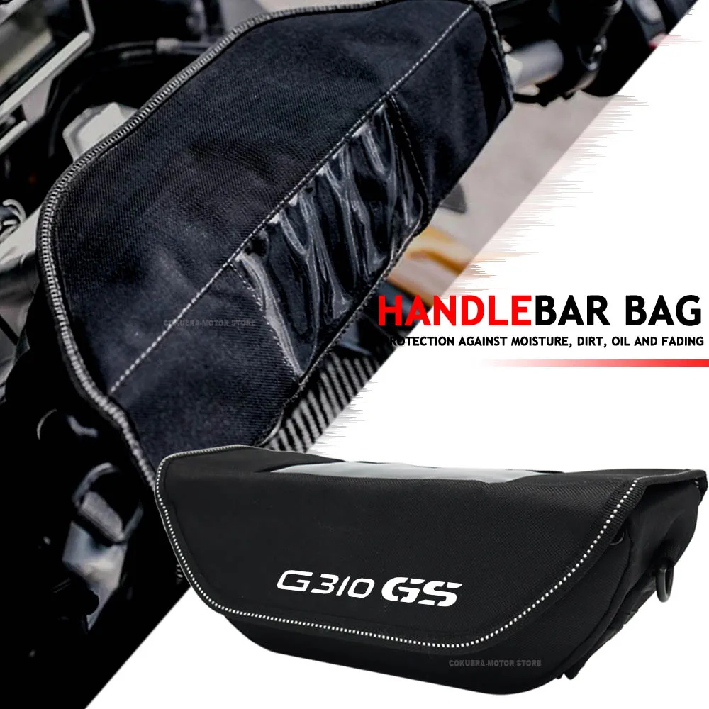 

FOR BMW G310GS G310GS-1 G310R G650GS G650X GS R1200 GS R1250 2023 new Waterproof motorcycle handlebar travel navigation bag