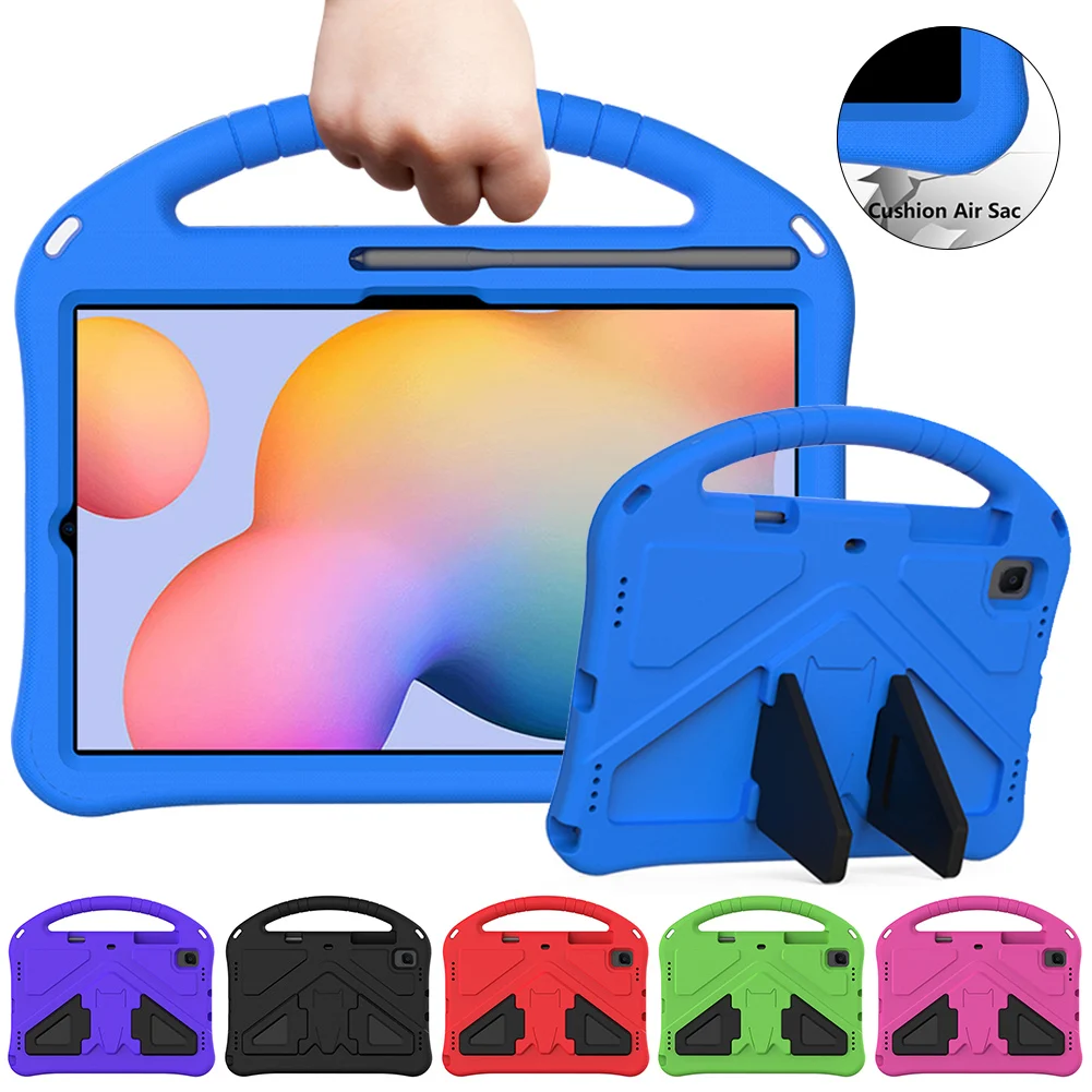 

For Samsung Galaxy Tab A7 Tablet Case Childs EVA Safe Stand Handle Tablet Shell Covers For Samsung Tab A7 10.4 inch SM-T500 T505