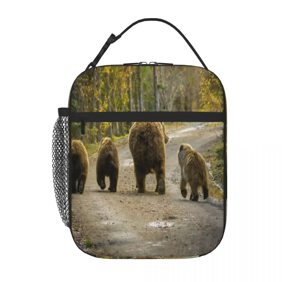 

Three Little Bears And Mama Chad Dutson Lunch Tote Lunch Boxes Thermo Container Insulated Lunch Box