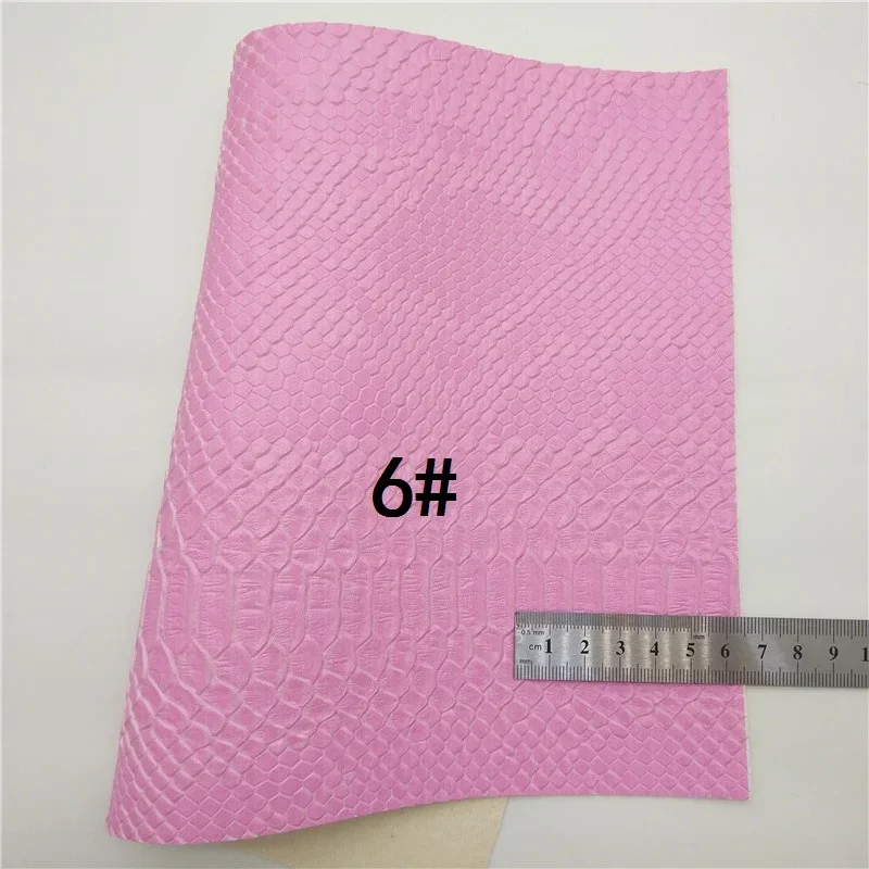 Amonglitter пастельные цвета синтетическая кожа змеиная тисненая искусственная