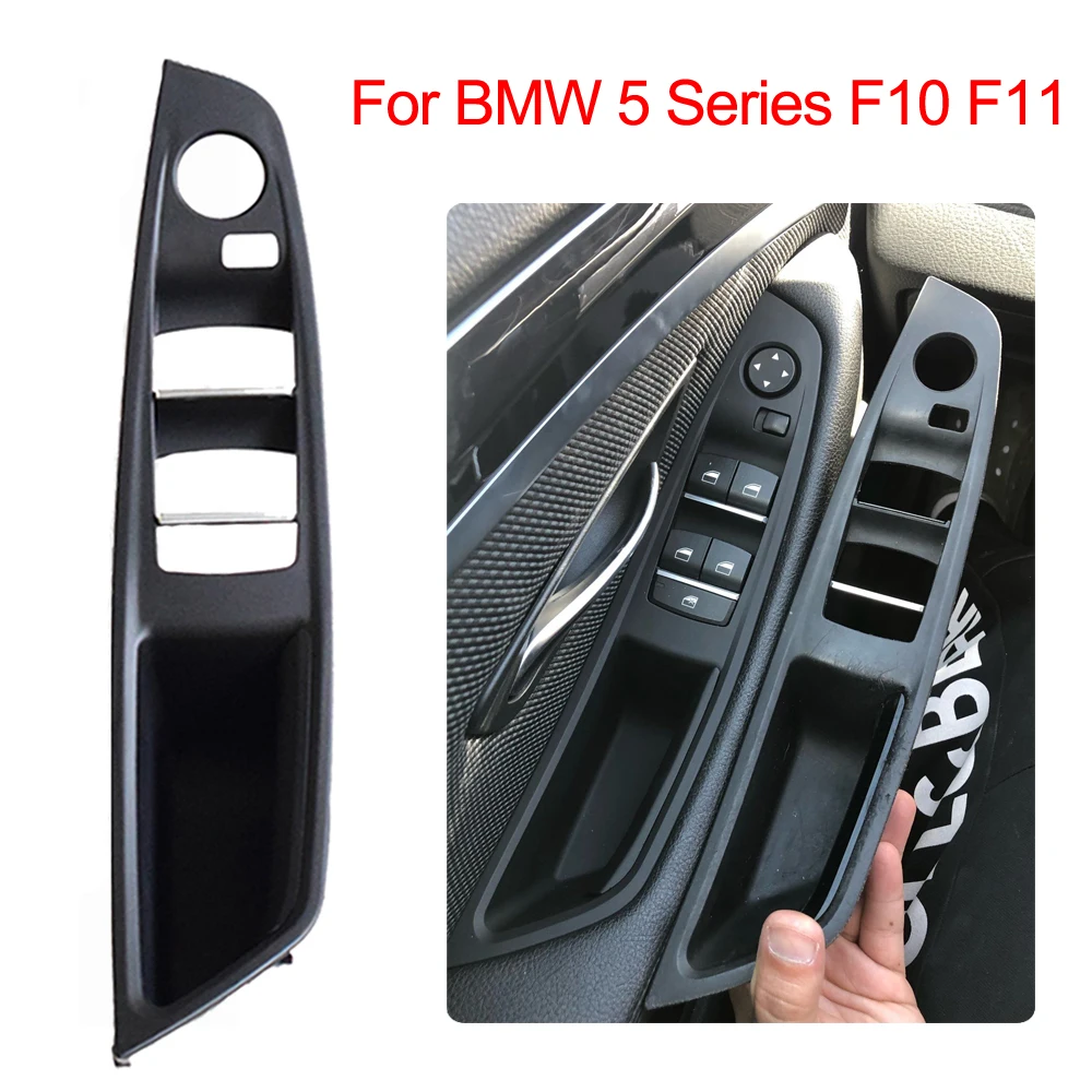 

Beige Black Upgraded Left Driver Side Inner Door Handle Panel Trim For BMW 5 Series F10 F11 F18 520i 523i 525i 528i 535i Handles