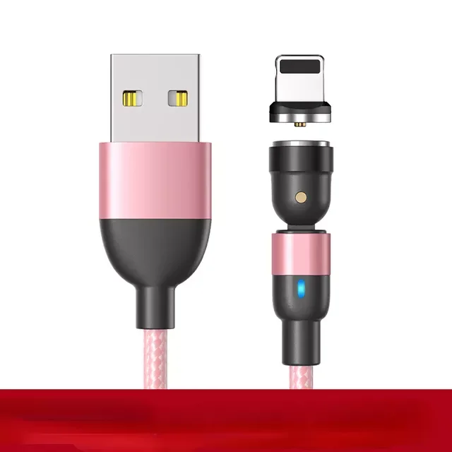 

Charging USB Micro Type C Magnet Charger Nylon Braided Cord Mobile