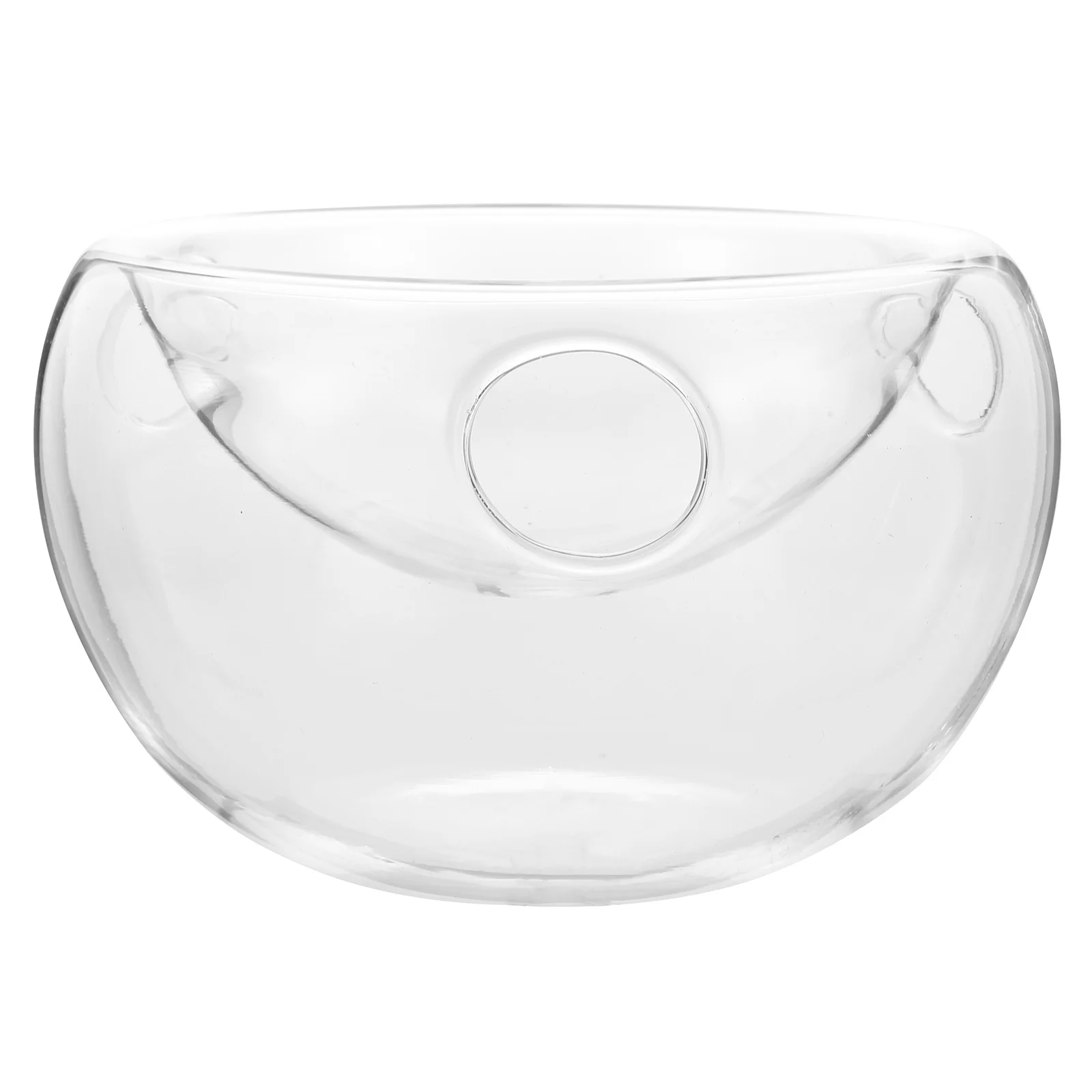 

Bowl Ice Glass Serving Salad Dish Dip Cold Fruit Tray Drydessert Plate Chiller Chamber Server Bowls Artistic Iced Seafood