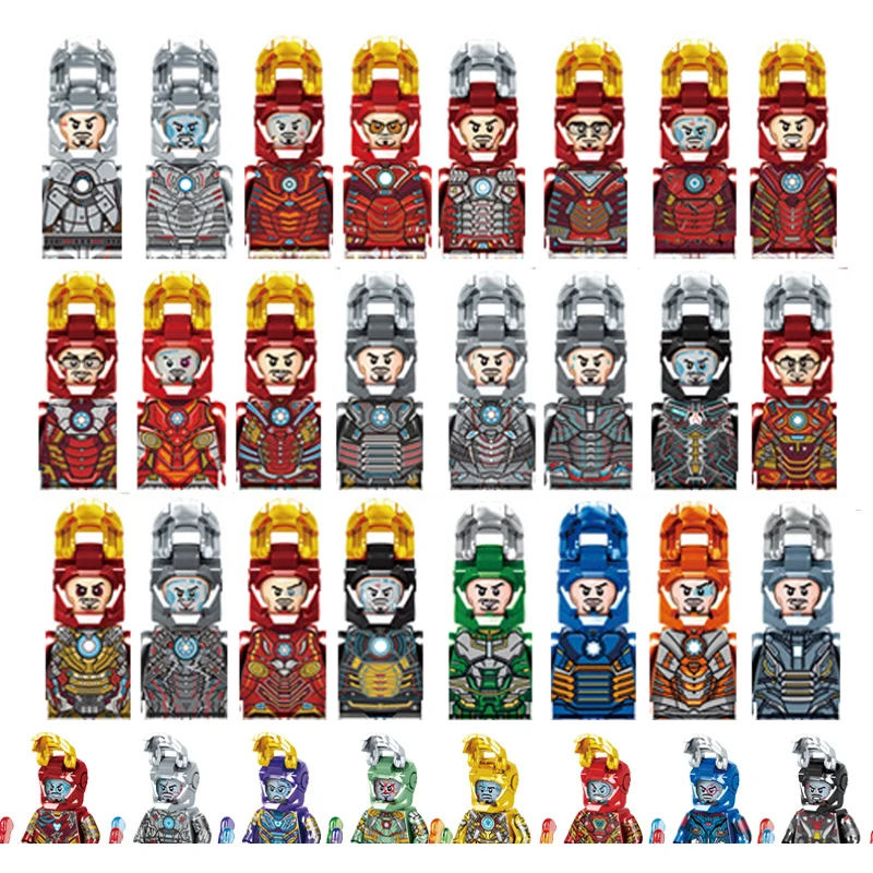 

Legends Iron Building Blocks 2023 New Action Figures Bricks Educational Diy Toys Gifts For Children Legends Super Heros