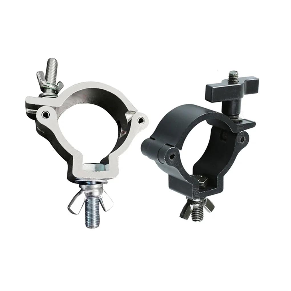 

Stage Light Hook Clamp Cross Connection Buckle Tighten Bracket Percussion Instruments Black Bright Black Clamp