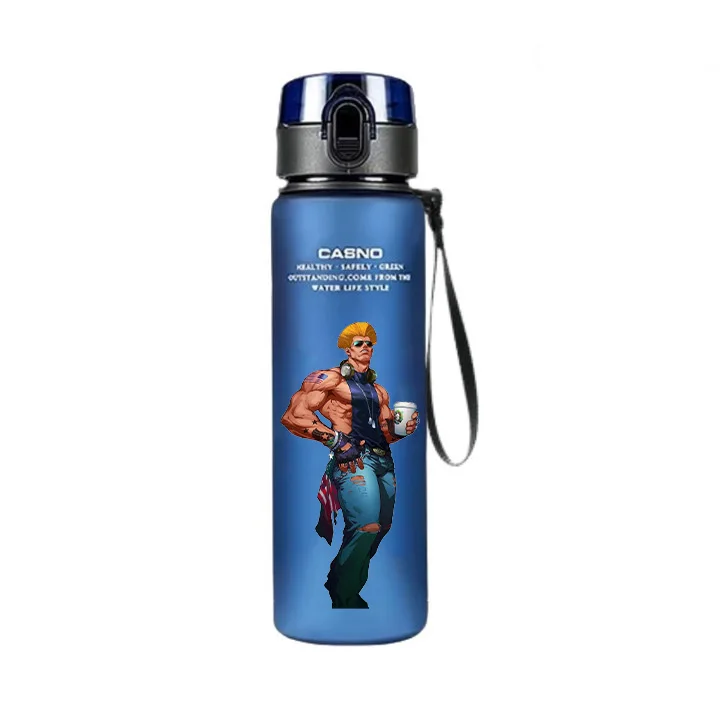 Уличный истребитель синий черный пластиковый герметичный для улицы 560 мл большой