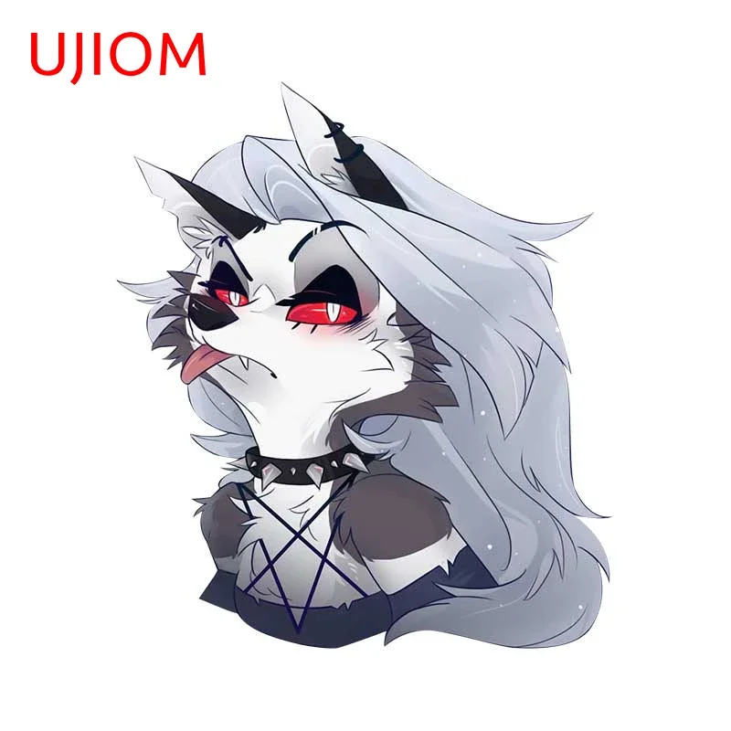 Настенные наклейки Helluva Boss Loona UJIOM