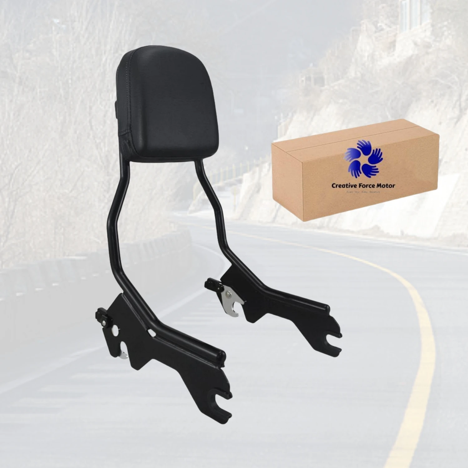 

Спинка Sissy Bar Подушка Спинки Мотоциклы Комплект Крепежа Для Harley Davidson Softail Slim FLSL Heritage Classic FLHCS Street Bob 114 FXST Breakout Deluxe 2018-2025 аксессуары для мотоциклов