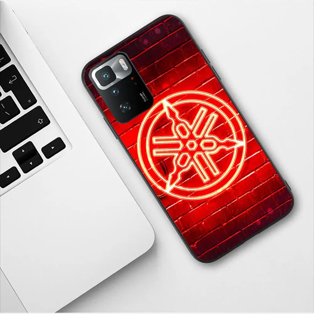 Motorcycle Racing-YamAhas Logo Phone Case For Redmi 9 9A 7A 10 8A 10A 8 Note 11 10S 7 11S Plus POCO X3 Pro Luxury Fashion Cover