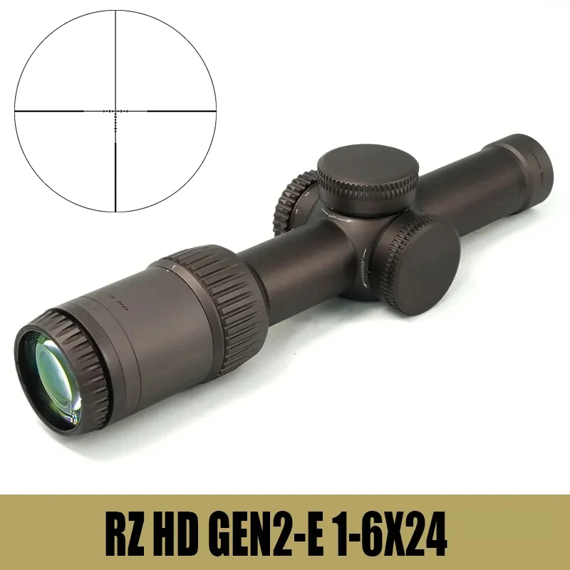 

Tactical Optics RZ HD Gen II-E 1-6x24 LPVO Riflescope Rifle Scope Perfect Replica With Full Marking for Hunting Airsoft Rifles